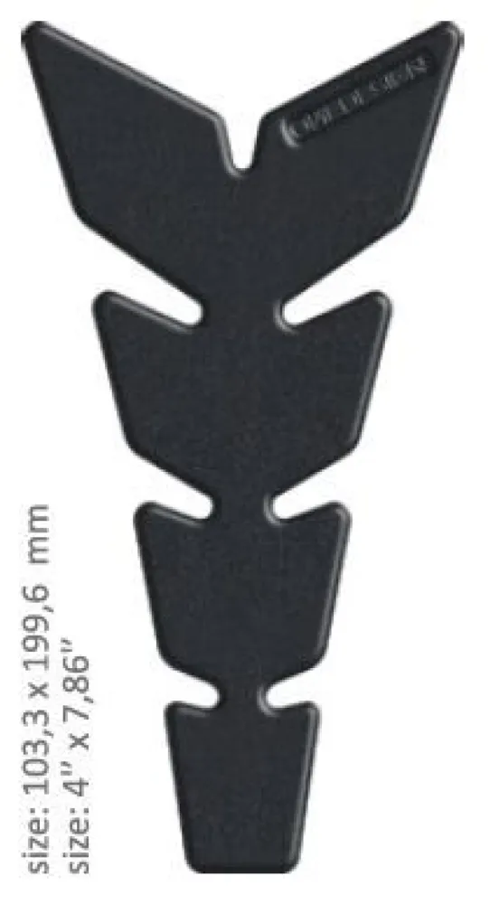 ONEDESIGN - TANKPAD SOFT TOUCH LEATHER BLK - 43010574