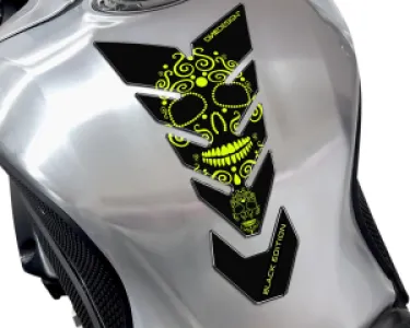 ONEDESIGN - TANKPAD BLACK EDITION YELLOW - 43010688