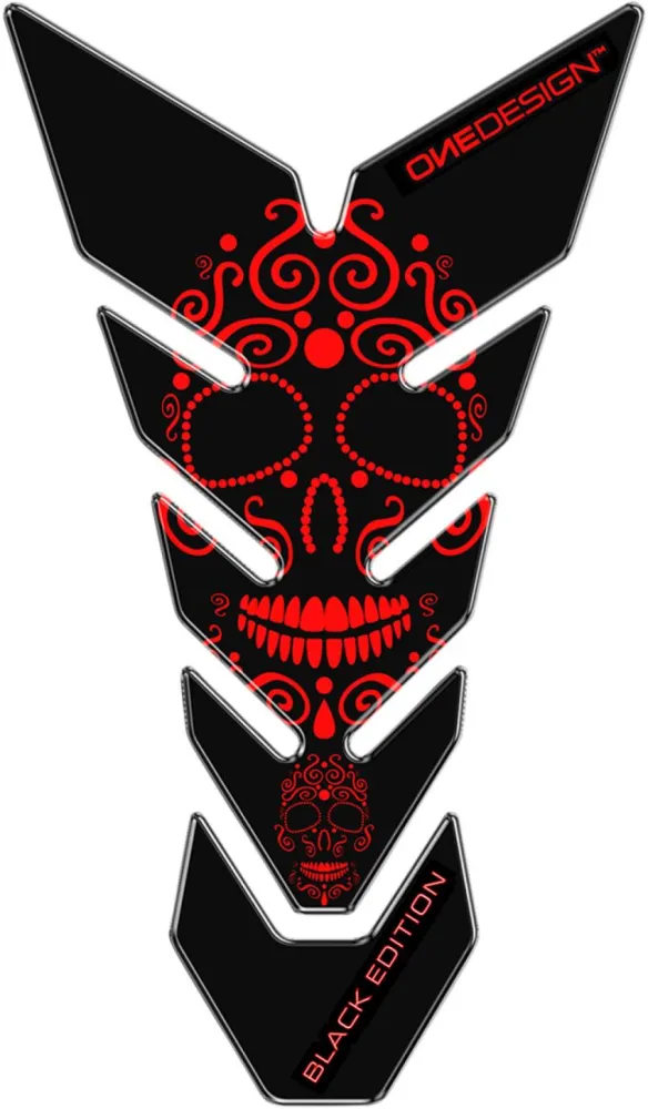 ONEDESIGN - TANKPAD BLACK EDITION RED - 43010689