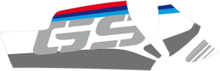 UNIRACING - DECAL KIT BMW R1200GS/GSA - 43010730