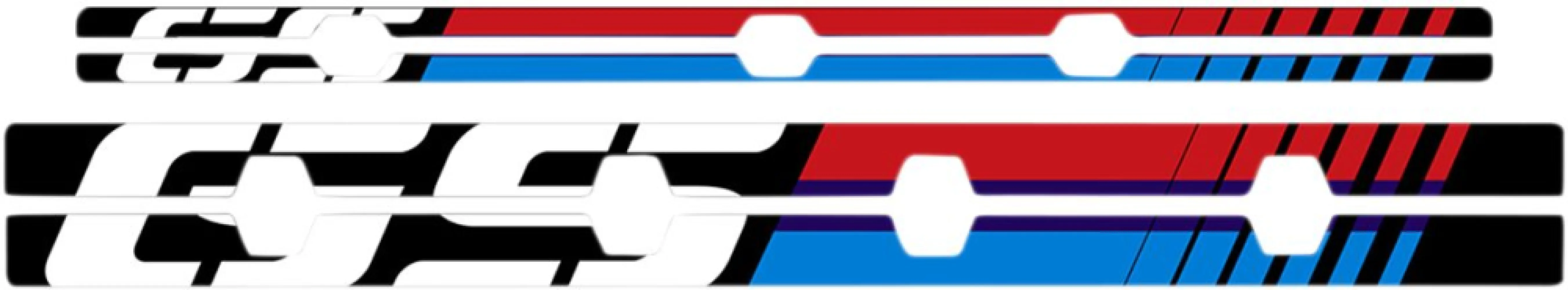 UNIRACING - RIM DECAL KIT BMW R1200GS - 43010737