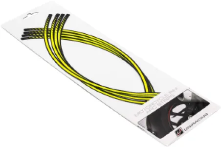 UNIRACING - RIM ARC STRIPS YL - 43010767