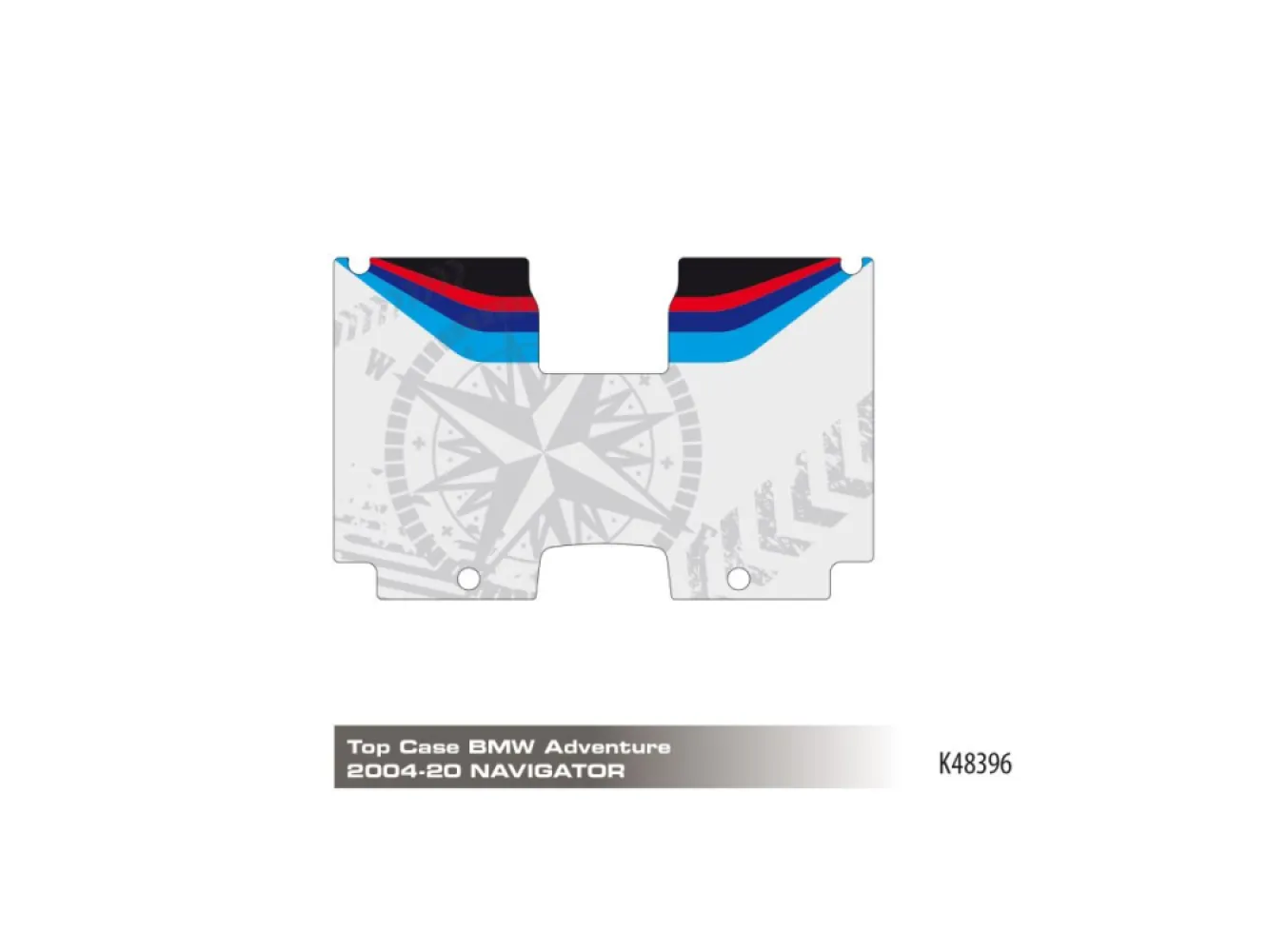 UNIRACING - SCRTCH SVR BMW TOP CASE - 43010786