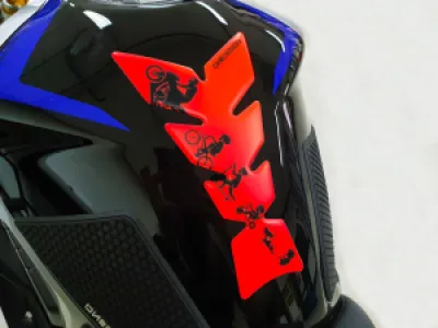 ONEDESIGN - TANKPAD MATT FLUO RED - 43010812