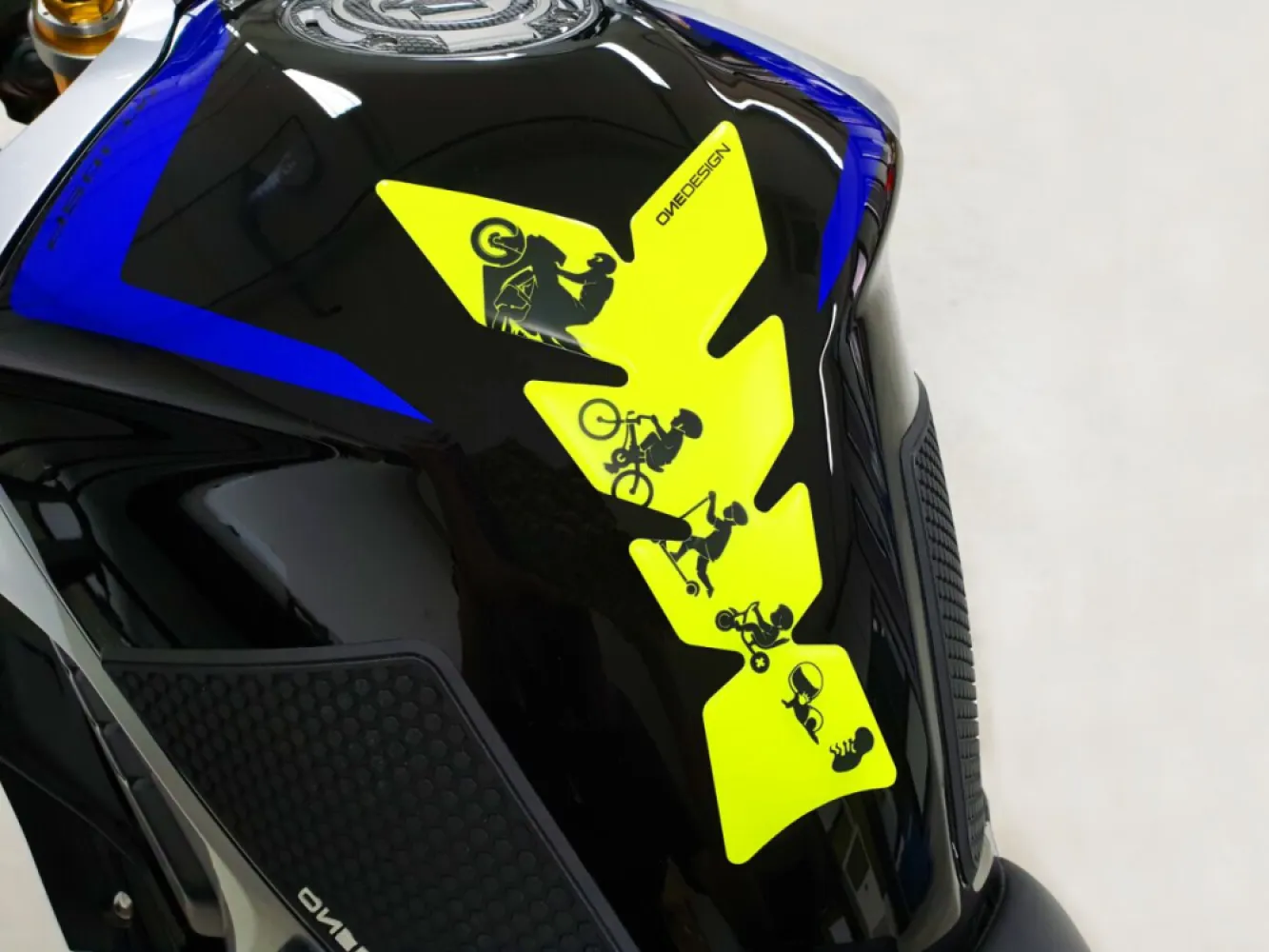 ONEDESIGN - TANKPAD MATT FLUO YELLOW - 43010814