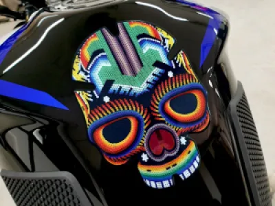 ONEDESIGN - TANKPAD COLOURED SKULL - 43010823