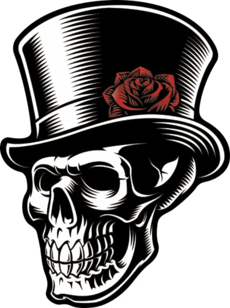 ONEDESIGN - UV LABELS SKULL - 43010872