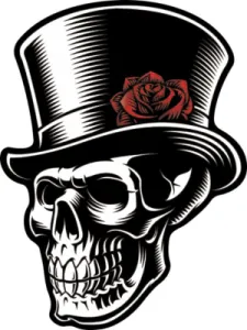 ONEDESIGN - UV LABELS SKULL - 43010872