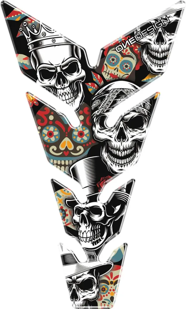 ONEDESIGN - TANKPAD MAX SKULLS2 - 43010975