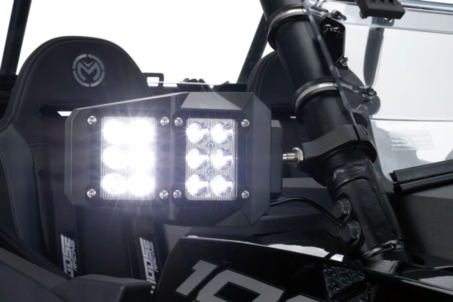 MOOSE OFFROAD HARD-PARTS - MIRROR SIDE 1.75/2.0 LED - 06401503