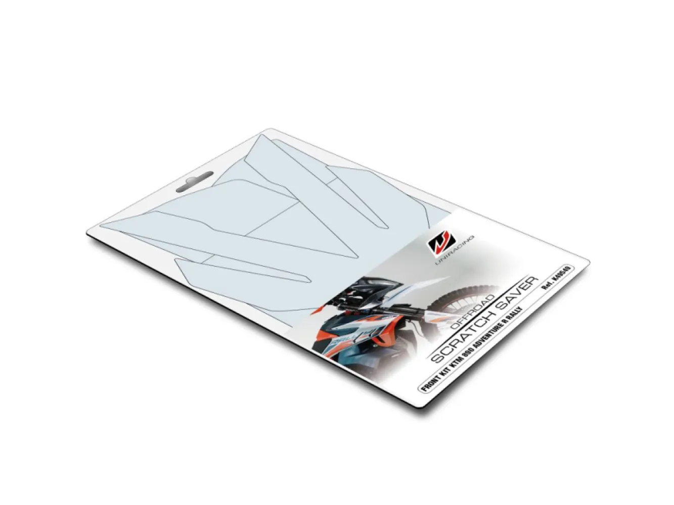 UNIRACING - SCRTCH SVR KTM 890 ADV FRONT - 43010982