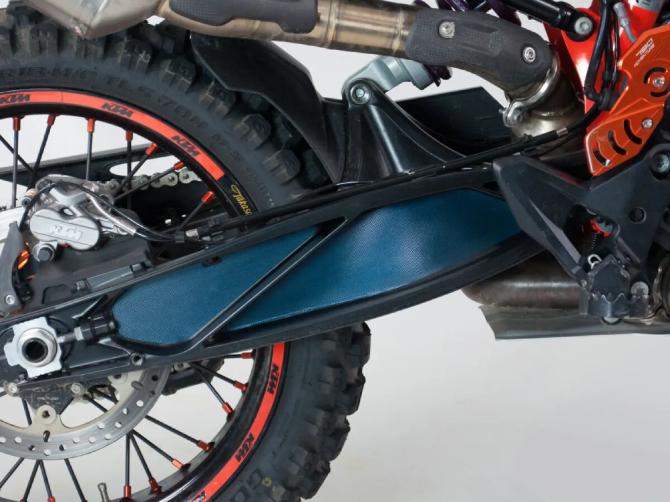 UNIRACING - SCRTCH SVR KTM 890 ADV TANK BL - 43010985