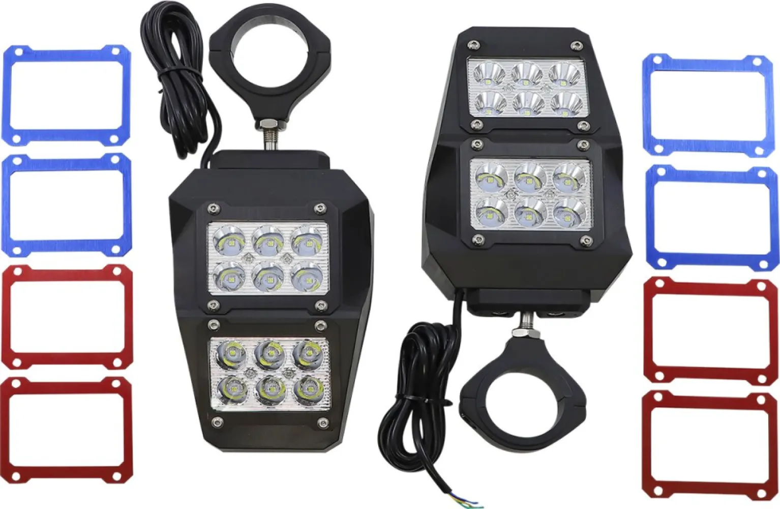 MOOSE OFFROAD HARD-PARTS - MIRROR SIDE 1.75/2.0 LED - 06401503