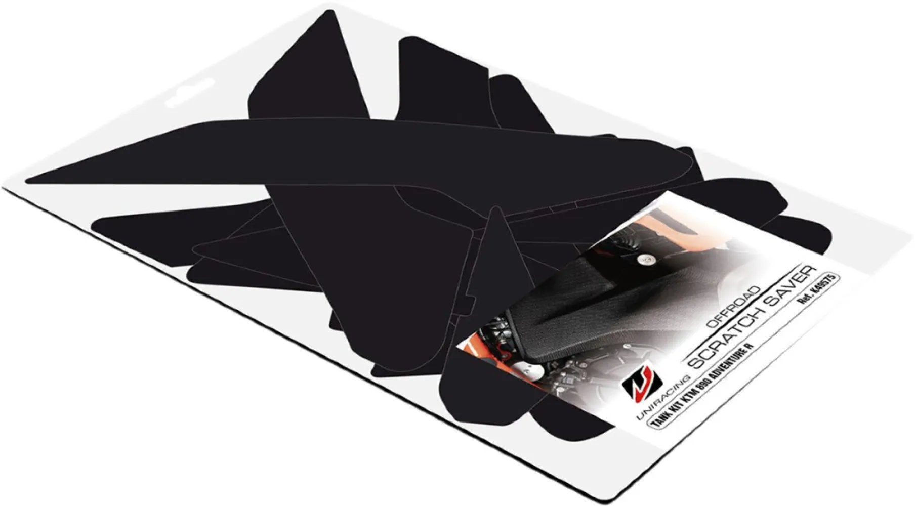 UNIRACING - SCRTCH SVR KTM 890 ADV TANK BK - 43010986