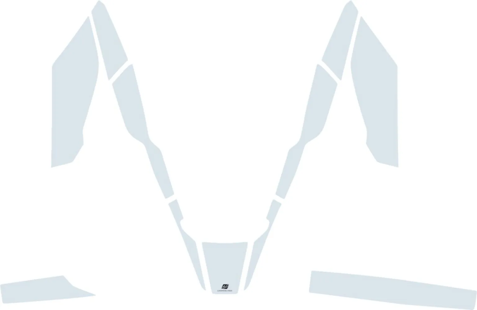 UNIRACING - TAIL+SWING SCRTCH SVR AFR TWIN - 43010994