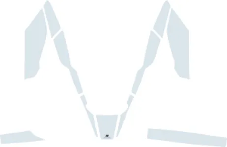 UNIRACING - TAIL+SWING SCRTCH SVR AFR TWIN - 43010994