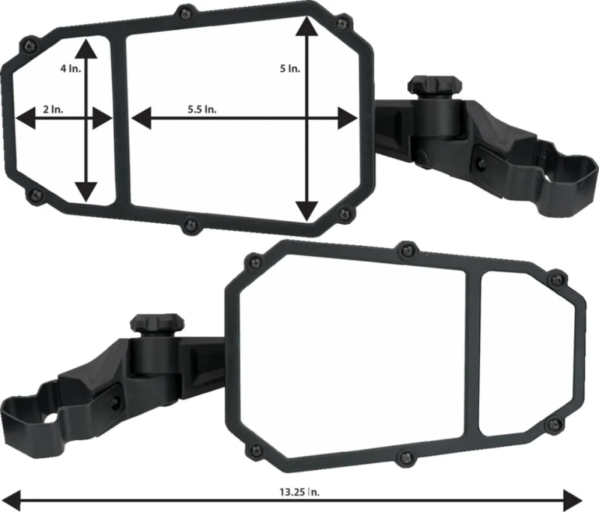 MOOSE OFFROAD FOUR WHEEL - MIRROR SIDE ELITE PRO PR - 06401689