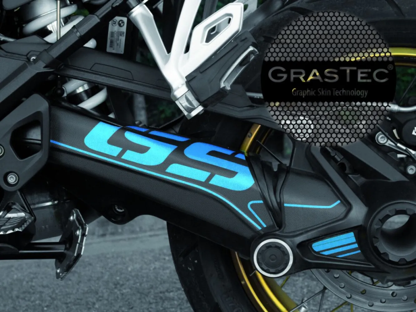 UNIRACING - DECAL KIT R1250GS 40TH BL - 43011004