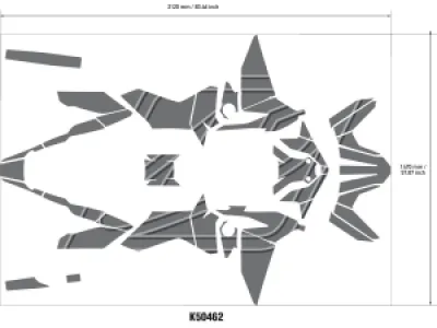 UNIRACING - DECAL KIT AFRICA TWIN REPLICA - 43011003
