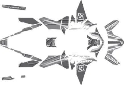UNIRACING - DECAL KIT AFRICA TWIN REPLICA - 43011003
