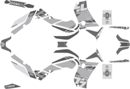 UNIRACING - DECAL KIT TENERE 700 60TH BL - 43011002