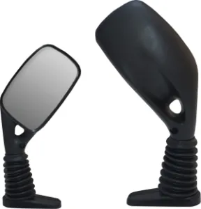 PARTS UNLIMITED - MIRROR PU RECT SHK RSTN - 06401691