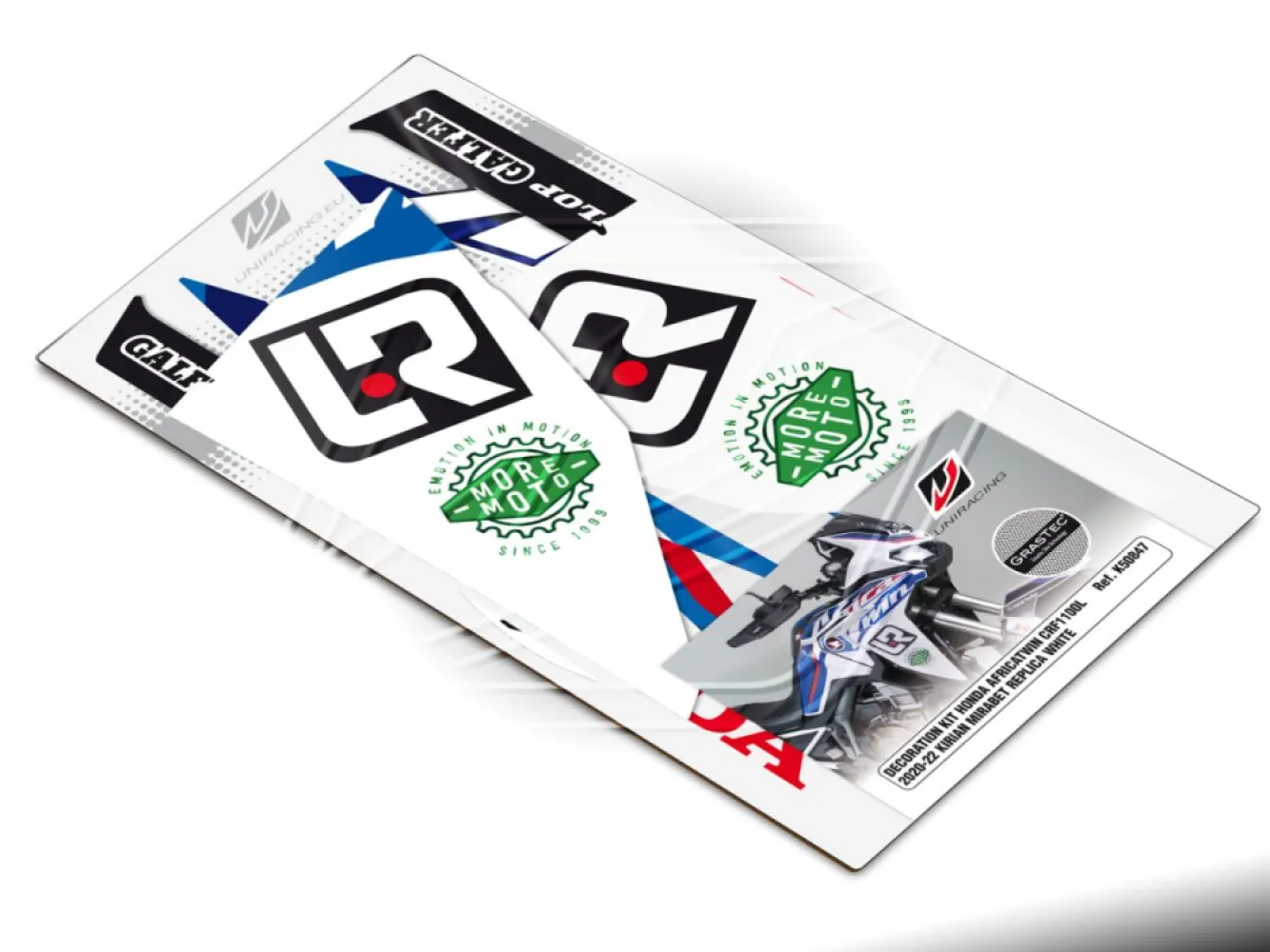 UNIRACING - DECAL KIT AFRICA TWIN REPLICA - 43011010