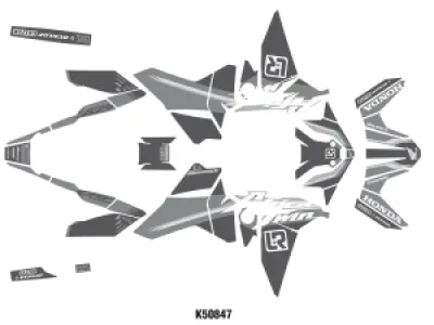 UNIRACING - DECAL KIT AFRICA TWIN REPLICA - 43011010