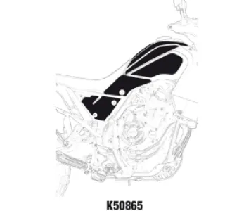 UNIRACING - SCTRCH SVR TENERE 700 CLR BLK - 43011015