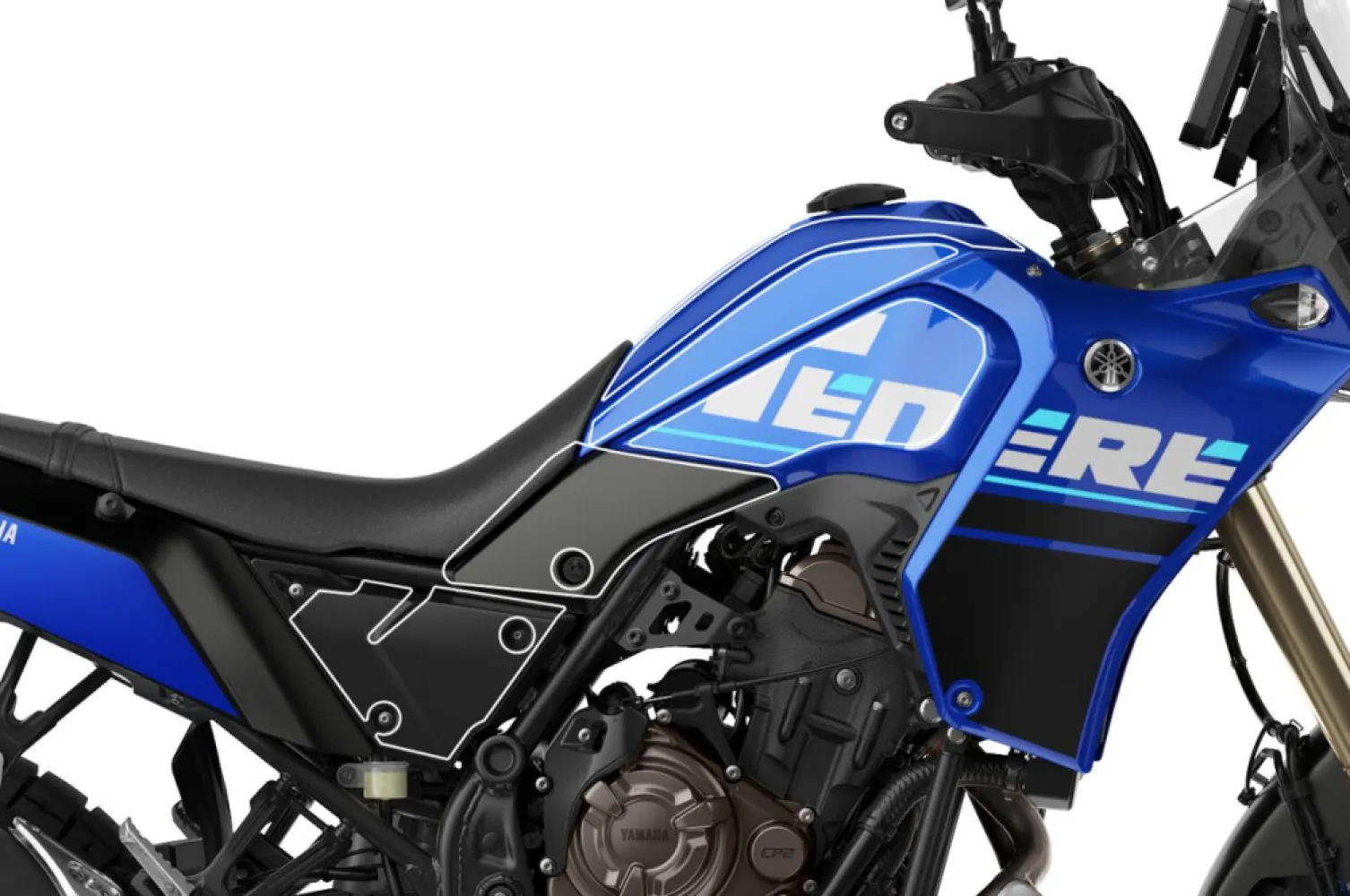 UNIRACING - SCTRCH SVR TENERE 700 CLR BLK - 43011015