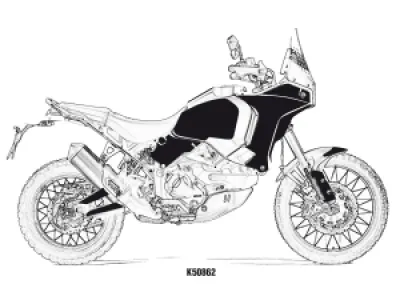 UNIRACING - DECAL KIT DESERTX WHITE - 43011016