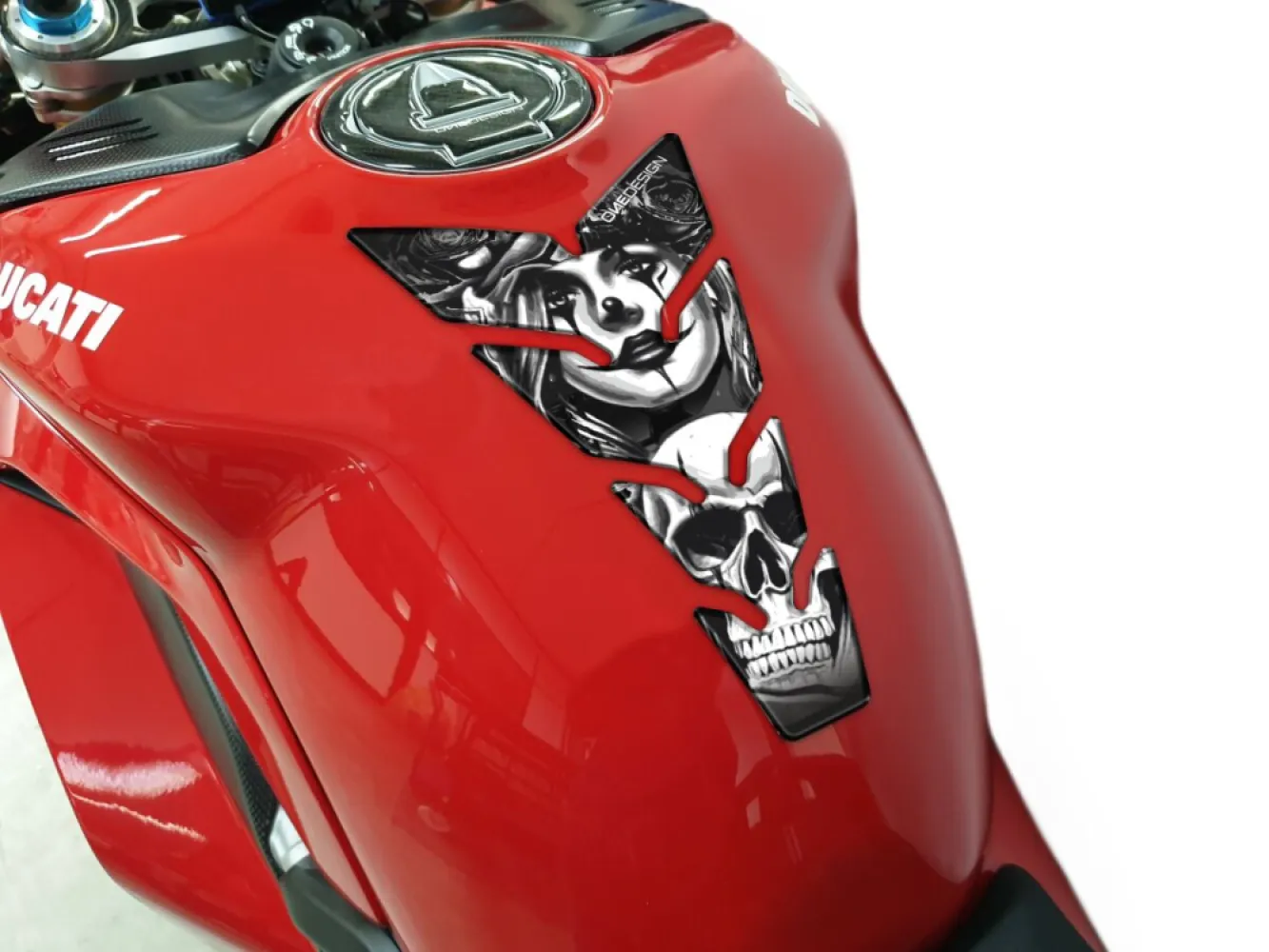 ONEDESIGN - TANK PAD MAX WOMAN W/ SKULL - 43011049
