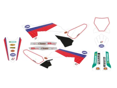 BLACKBIRD RACING - GRAPHIC KIT RETRO2 KTM 23 - 43026984