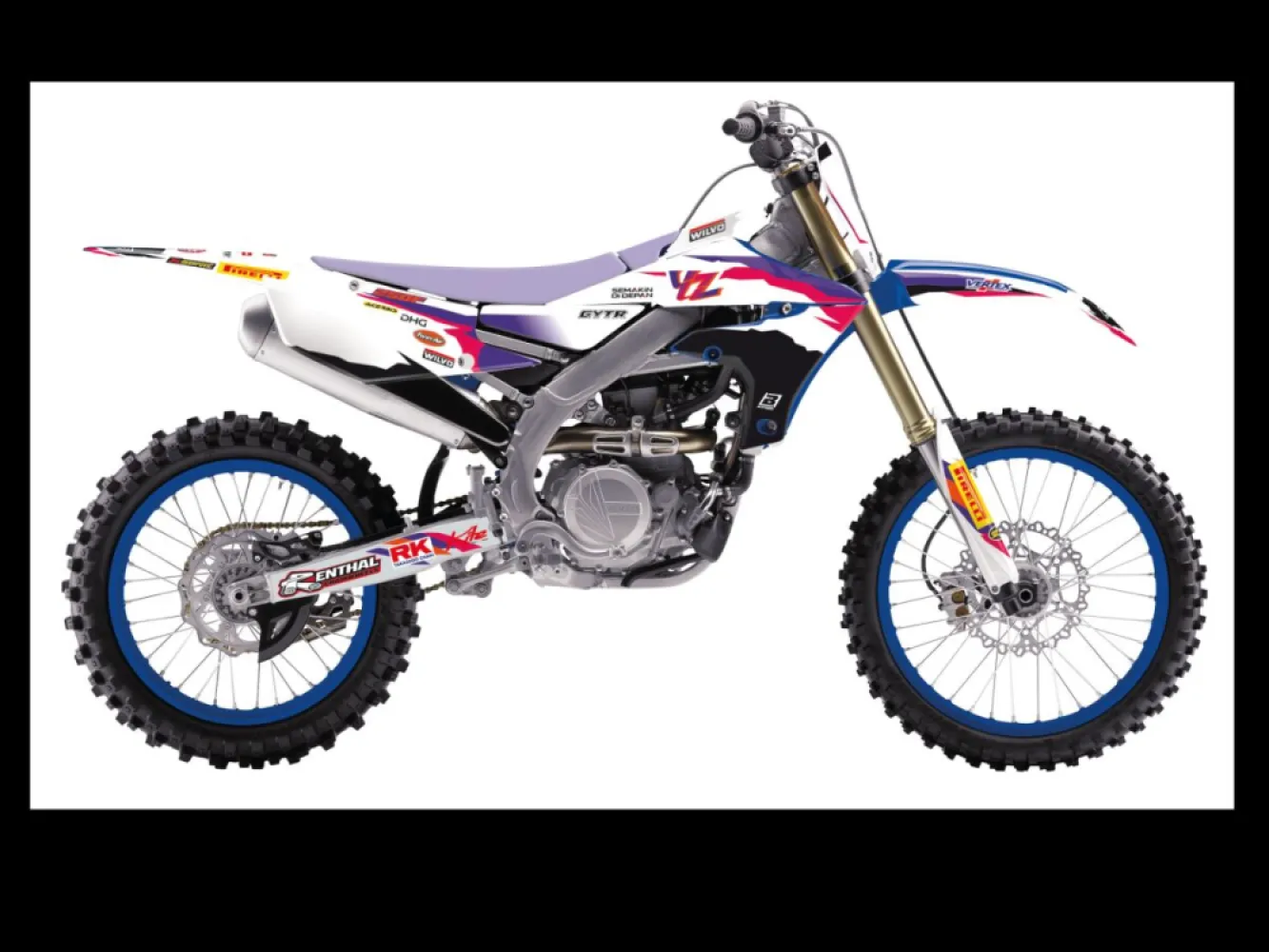 BLACKBIRD RACING - GRAPHIC KIT REP YAM FACT2 - 43027237