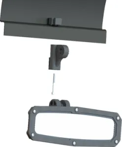 MOOSE OFFROAD FOUR WHEEL - REARVIEW MIRROR ADAPTER PROFIT - 06401713