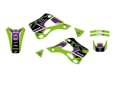 BLACKBIRD RACING - GRAPHIC KIT DREAM 5 KX125 99-0 - 43027322