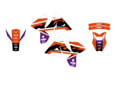 BLACKBIRD RACING - GRAPHIC KIT DREAM 5 SX 98-00 - 43027338
