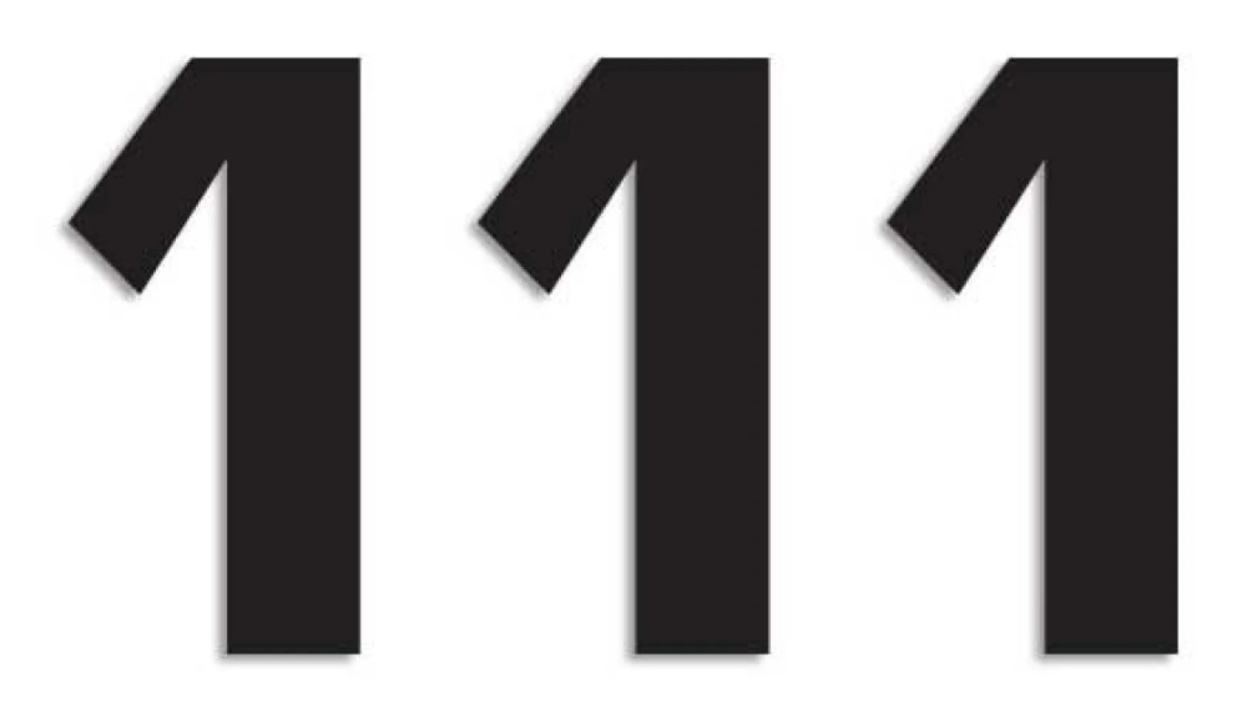 BLACKBIRD RACING - NUMBER #1 16X7.5CM BK - 43100759