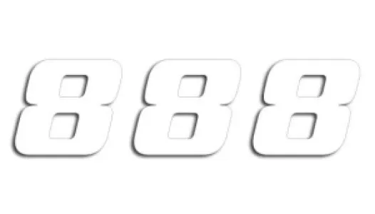 BLACKBIRD RACING - NUMBER #8 16x20CM WH - 43100776