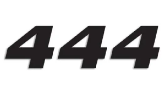 BLACKBIRD RACING - NUMBER #4 16x20CM BK - 43100782