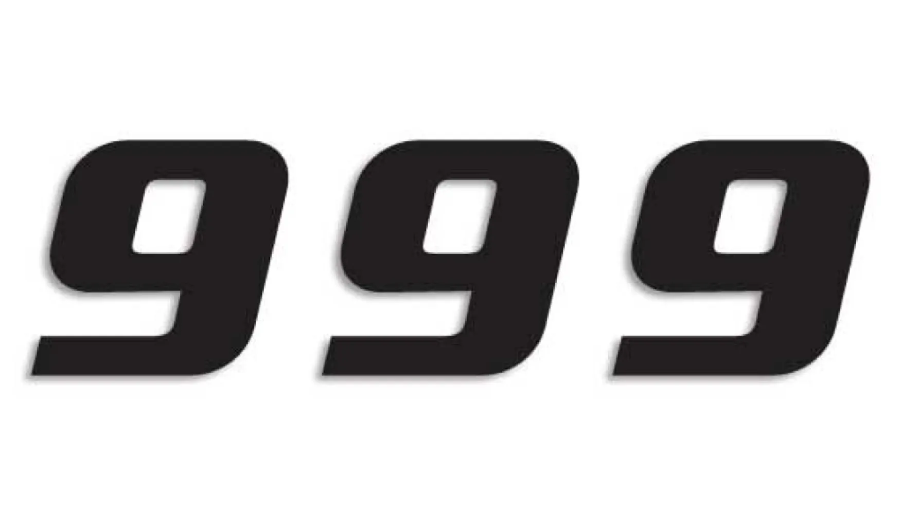 BLACKBIRD RACING - NUMBER #9 16x20CM BK - 43100787