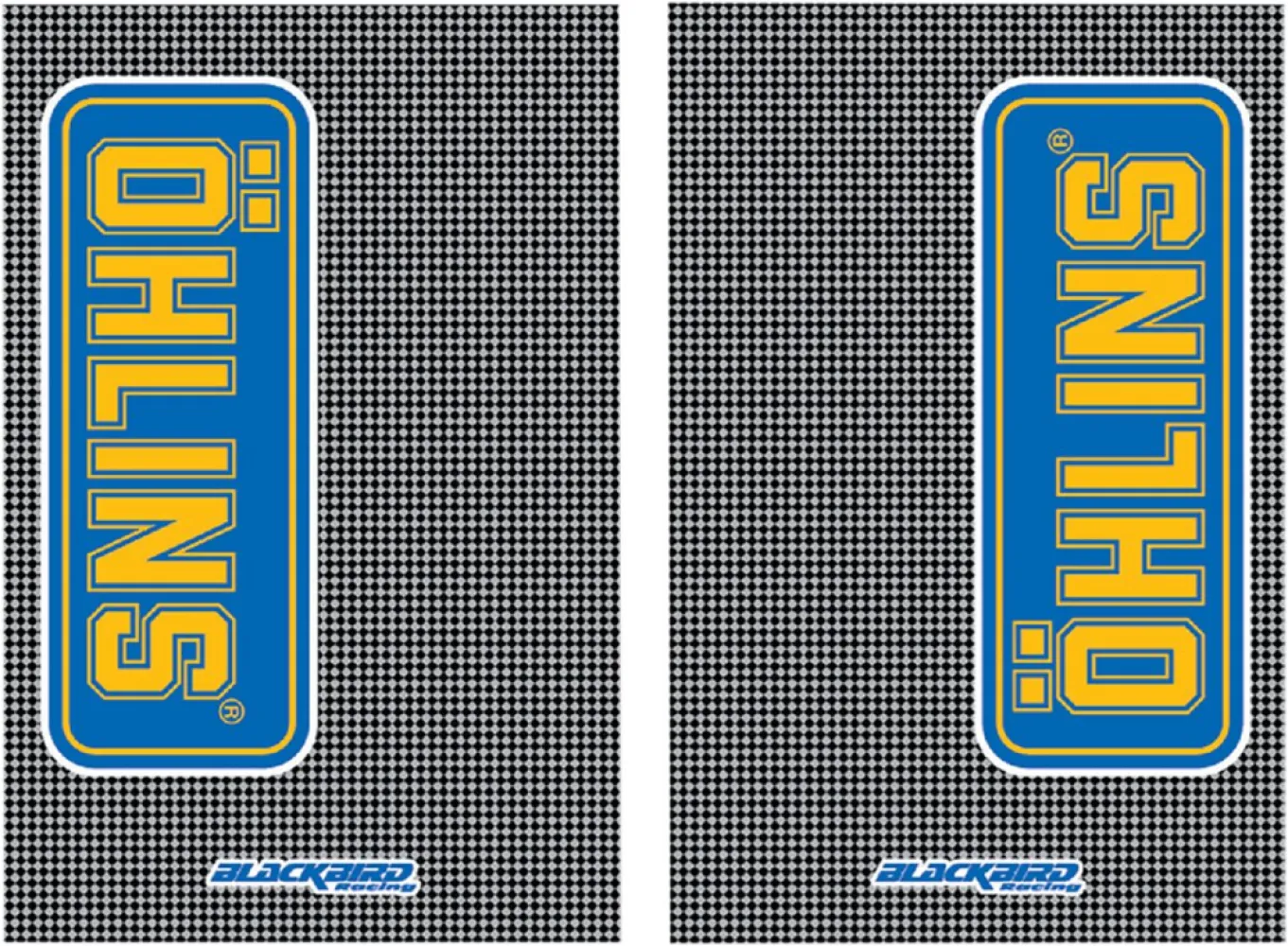 BLACKBIRD RACING - FORK STICKERS OHLINS CF - 43201767