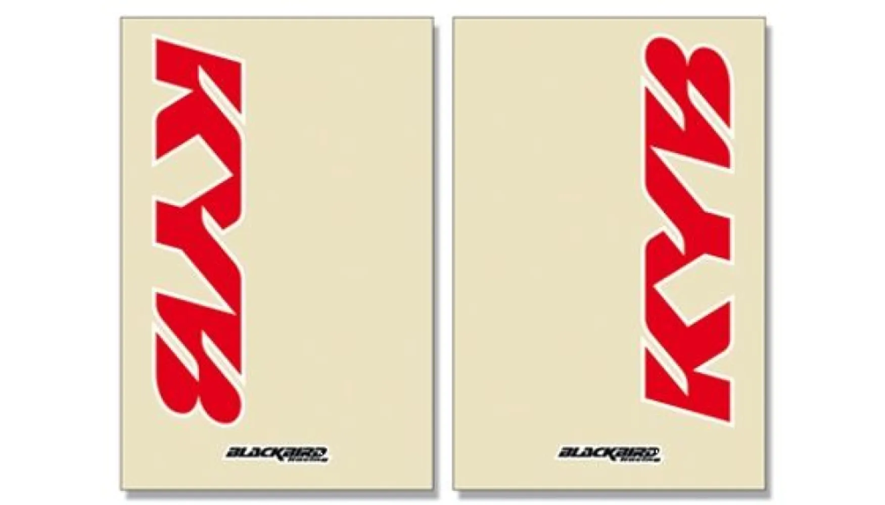 BLACKBIRD RACING - FORK STICKERS KYB CL - 43201770