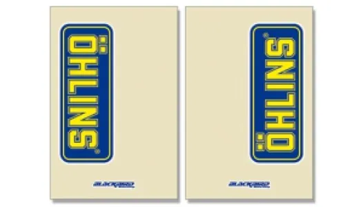 BLACKBIRD RACING - FORK STICKERS OHLINS CL - 43201771