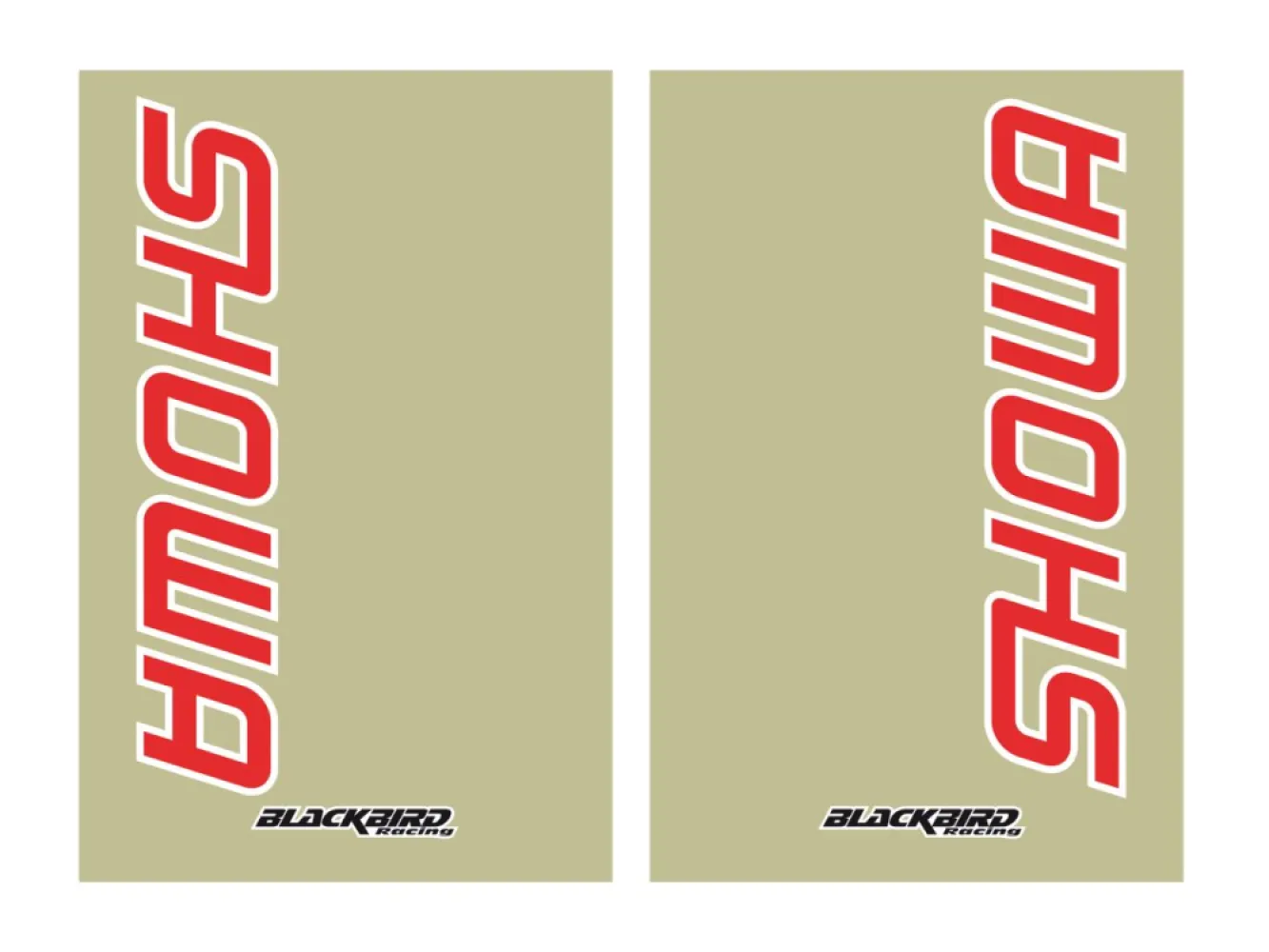 BLACKBIRD RACING - FORK STICKERS SHOWA CL - 43201772