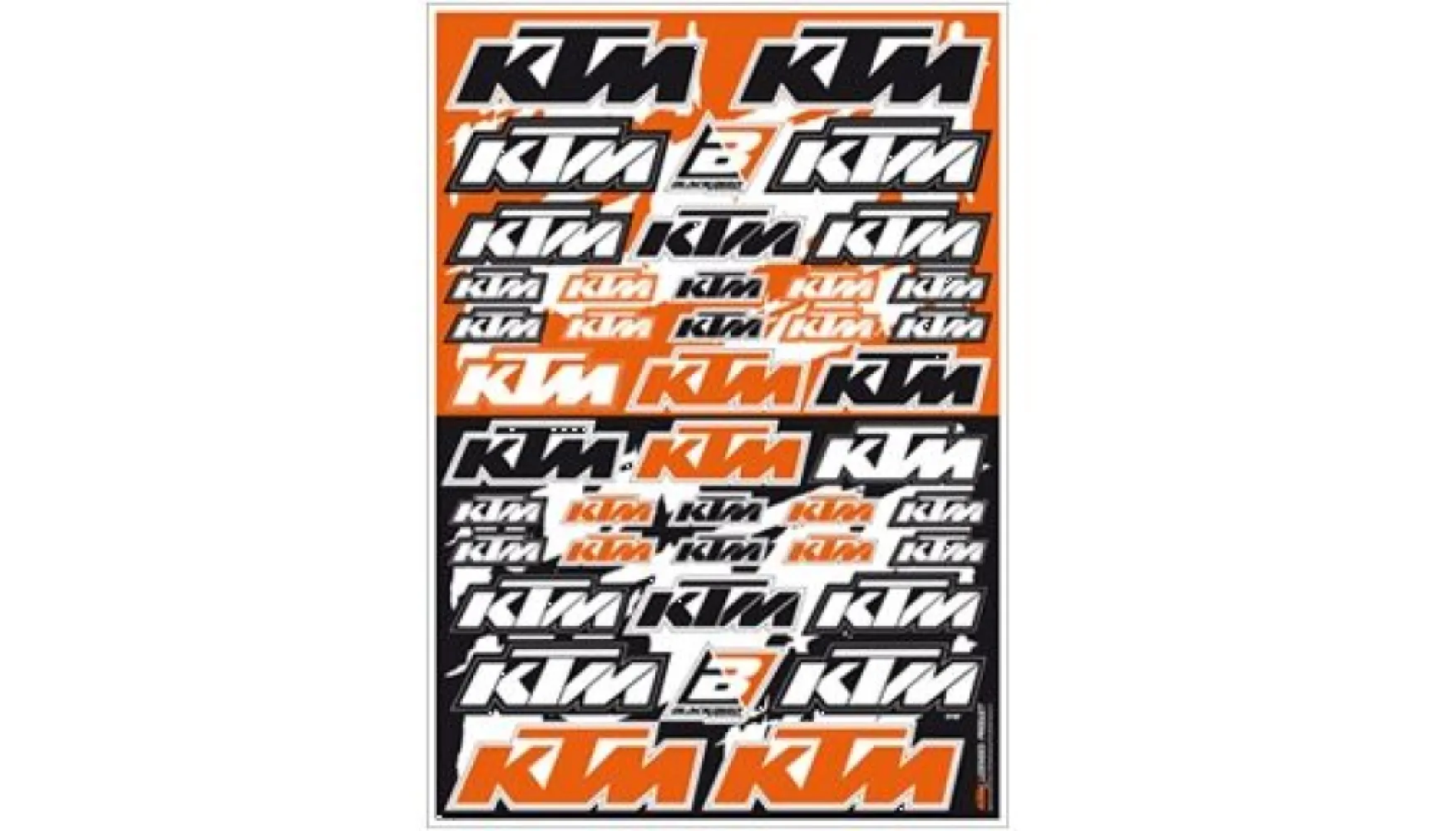 BLACKBIRD RACING - DECAL LOGO KIT KTM PVC - 43201775
