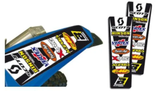 BLACKBIRD RACING - FENDER SPONSOR DECAL - 43201888