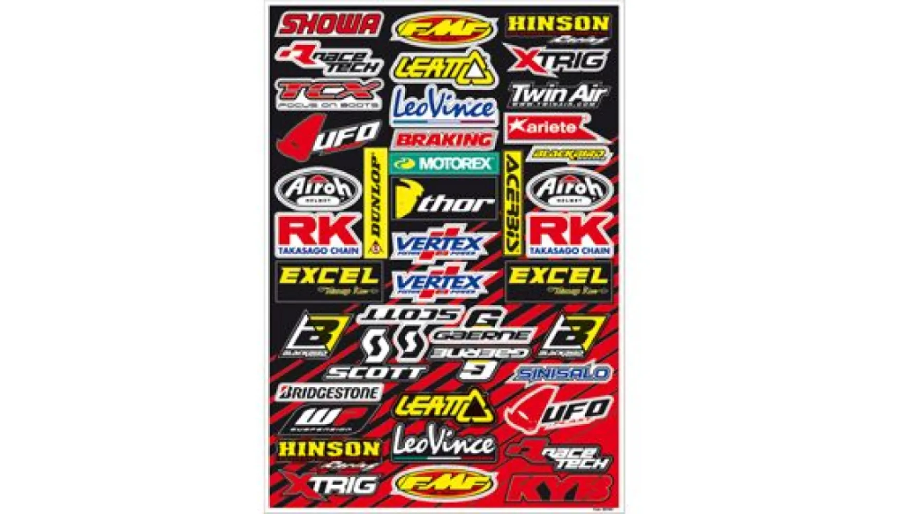 BLACKBIRD RACING - DECAL LOGO KIT C - 43201891