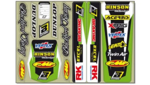 BLACKBIRD RACING - DECAL LOGO KIT GN - 43201913