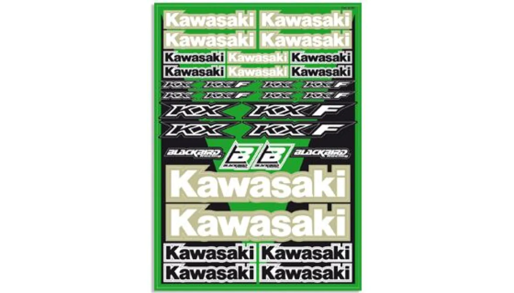 BLACKBIRD RACING - DECAL LOGO KIT KAW - 43201914